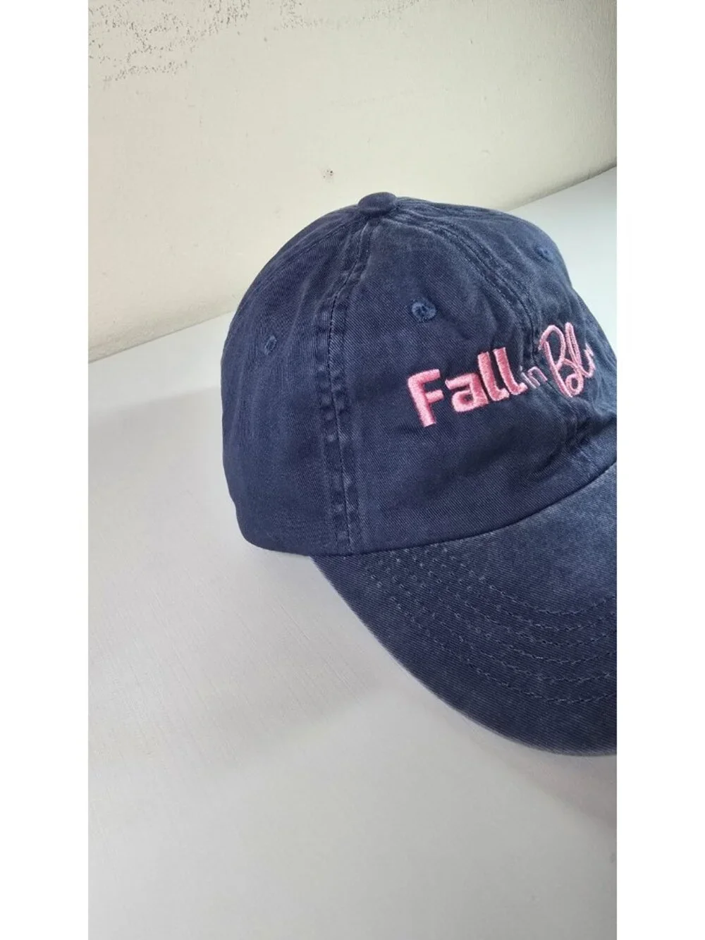 “HOKA Fall in Blush Embroidered Port Authority Adjustable Hat Cap Promo Running”